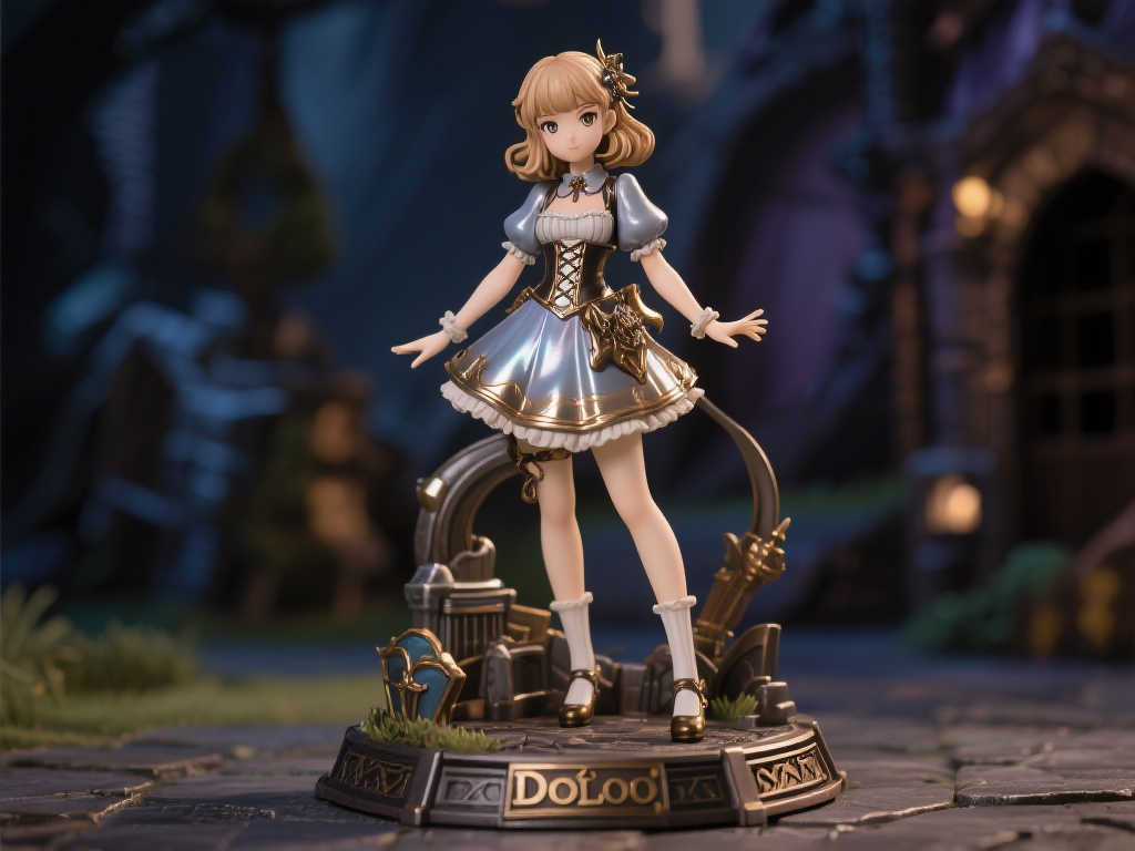 《妮姬》多萝西手办：完美再现身材，附带爆笑表情包造型！